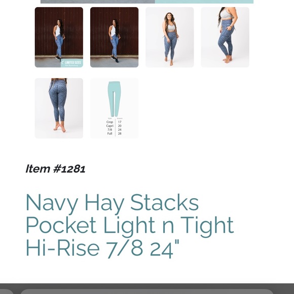Zyia Pocket Light n’ Tight Leggings - Picture 2 of 3